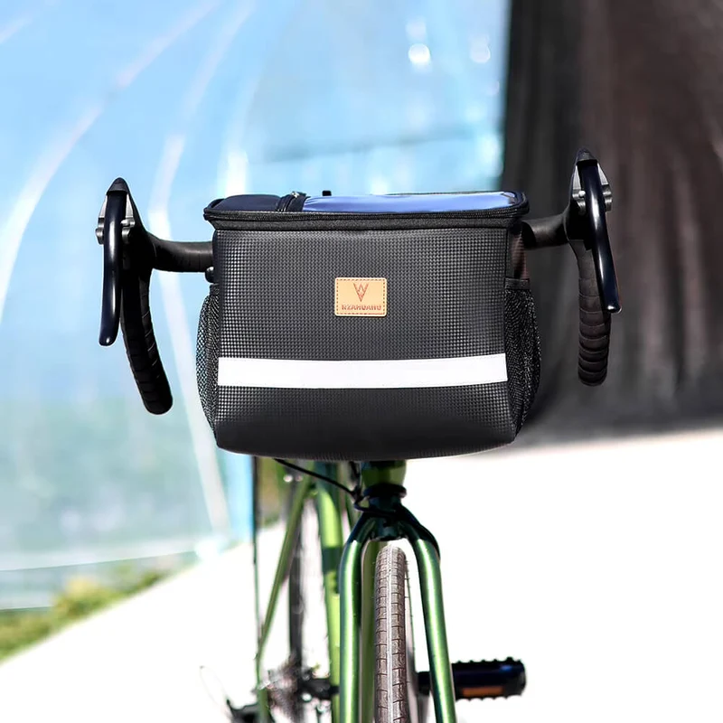 CycleCargo™ | Sacoche guidon vélo spacieuse avec écran tactile 8L