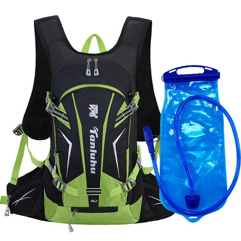 CycloCarrier™ | Sac a dos velo 25L avec poche à eau de 2L et rangements multiples
