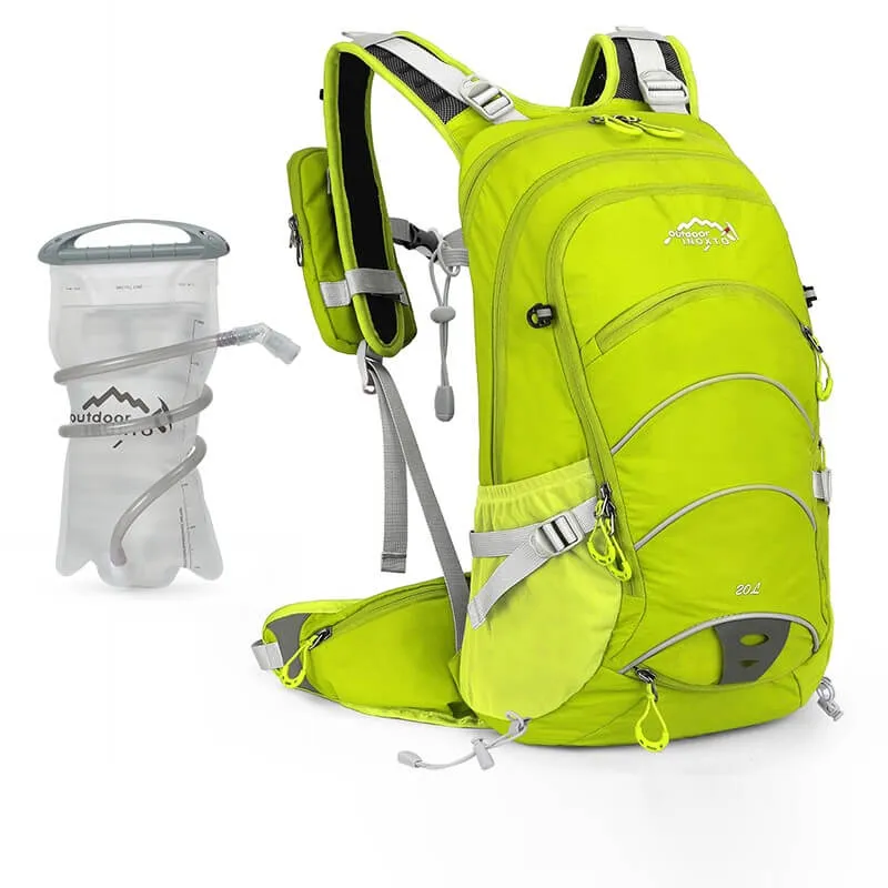 TrailExplorer™ | Sac a dos velo de 20L imperméable avec hydratation intégrée