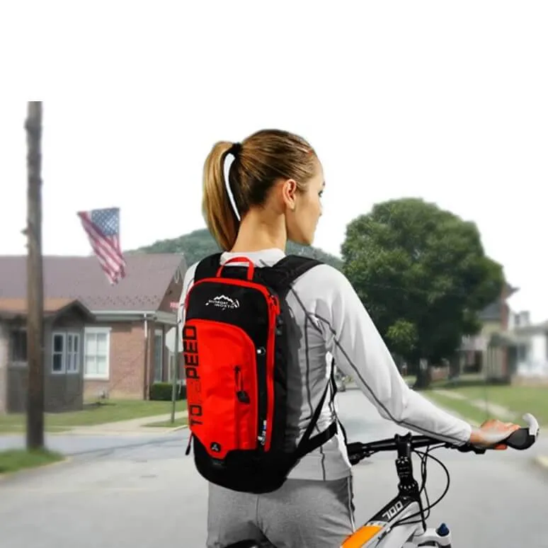 AdventurePack™ | Sac a dos velo 6L avec poche à eau de 1.5L et sangles ajustables