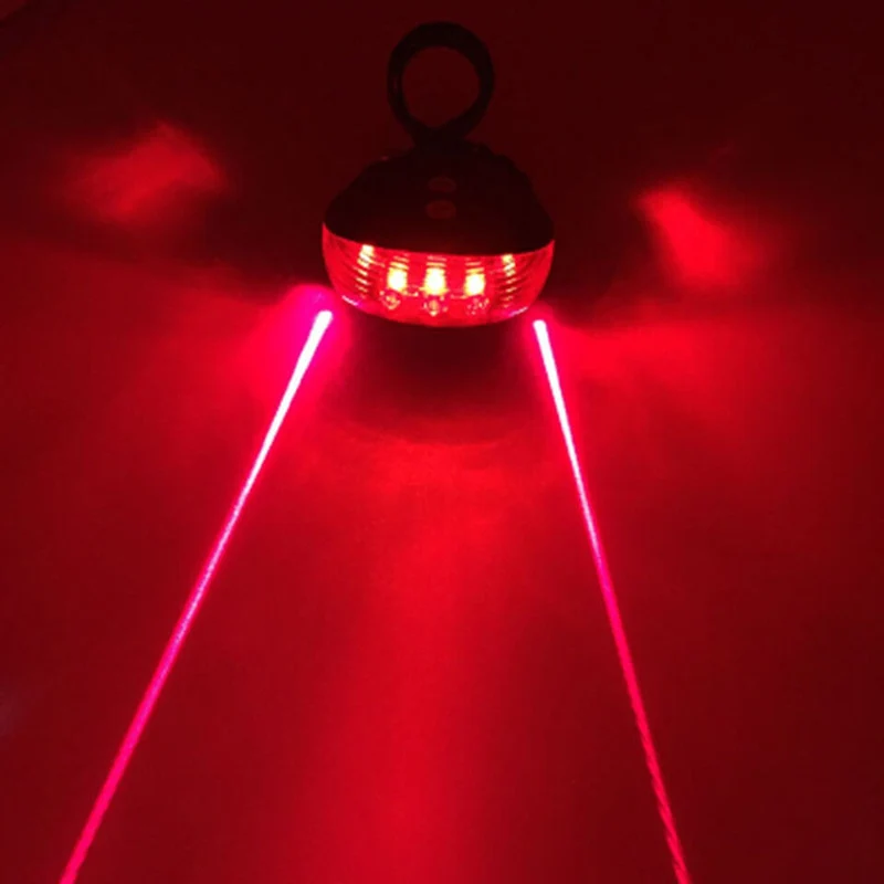 LaserBeam™ | Feu arriere velo avec laser de sécurité