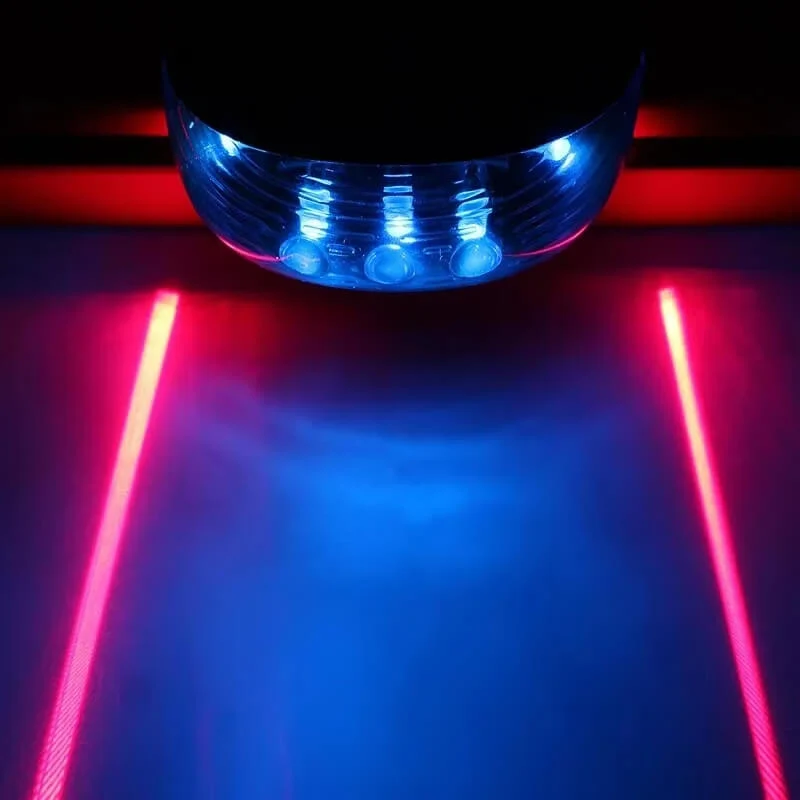 LaserBeam™ | Feu arriere velo avec laser de sécurité