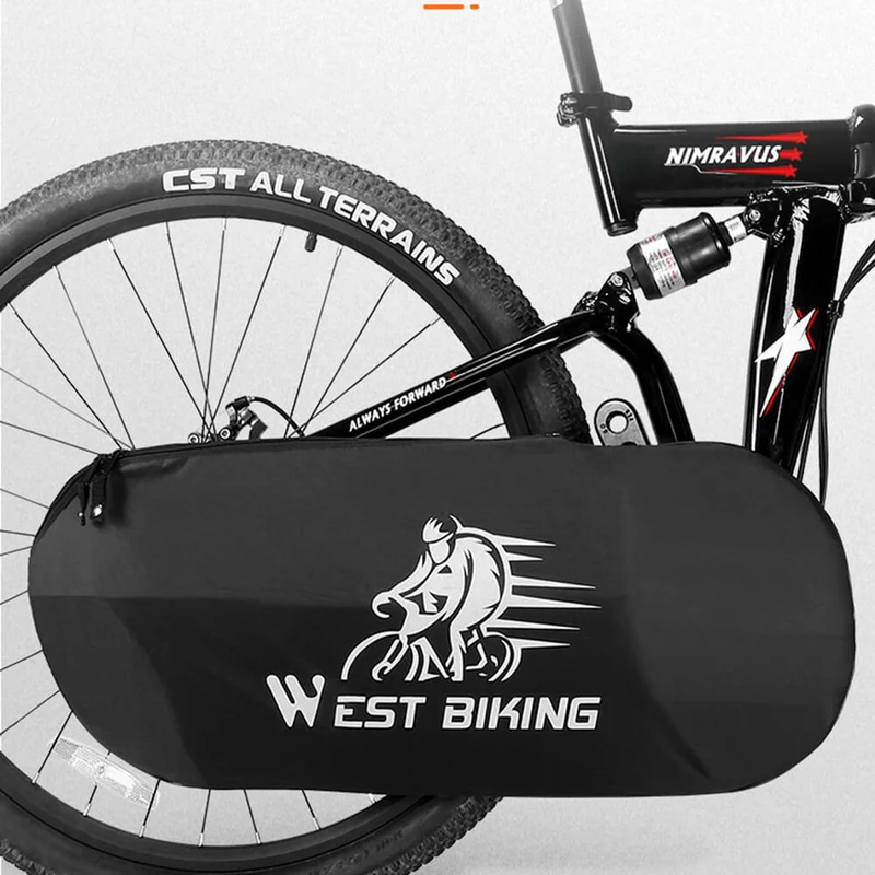 ChainProtectorCover™ | Housse protection derailleur velo, chaine velo et pédalier vélo