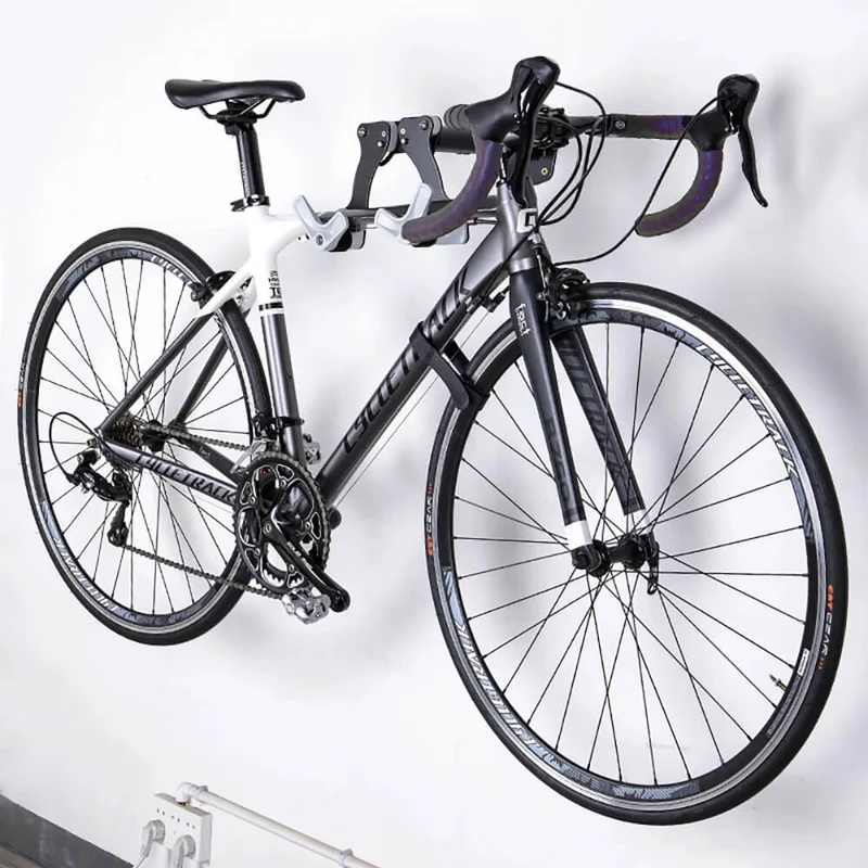 HorizonWallMount™ | Support velo mural horizontal avec bras réglables et berceaux protecteurs