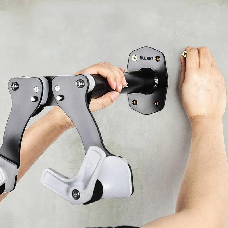 HorizonWallMount™ | Support velo mural horizontal avec bras réglables et berceaux protecteurs