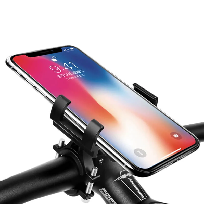 PhoneBikHolder™ | Support telephone velo ajustable pour smartphones de 3,5 à 6,5 pouces