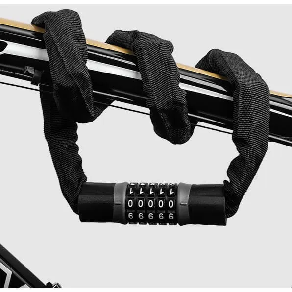 CodeLock™ | Antivol velo flexible à code 5 chiffres pour un verrouillage sans clé