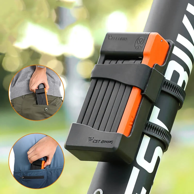 StrongLock™ | Antivol velo pliable robuste et compact