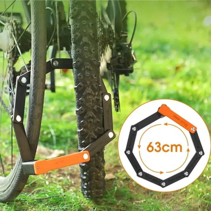 StrongLock™ | Antivol velo pliable robuste et compact