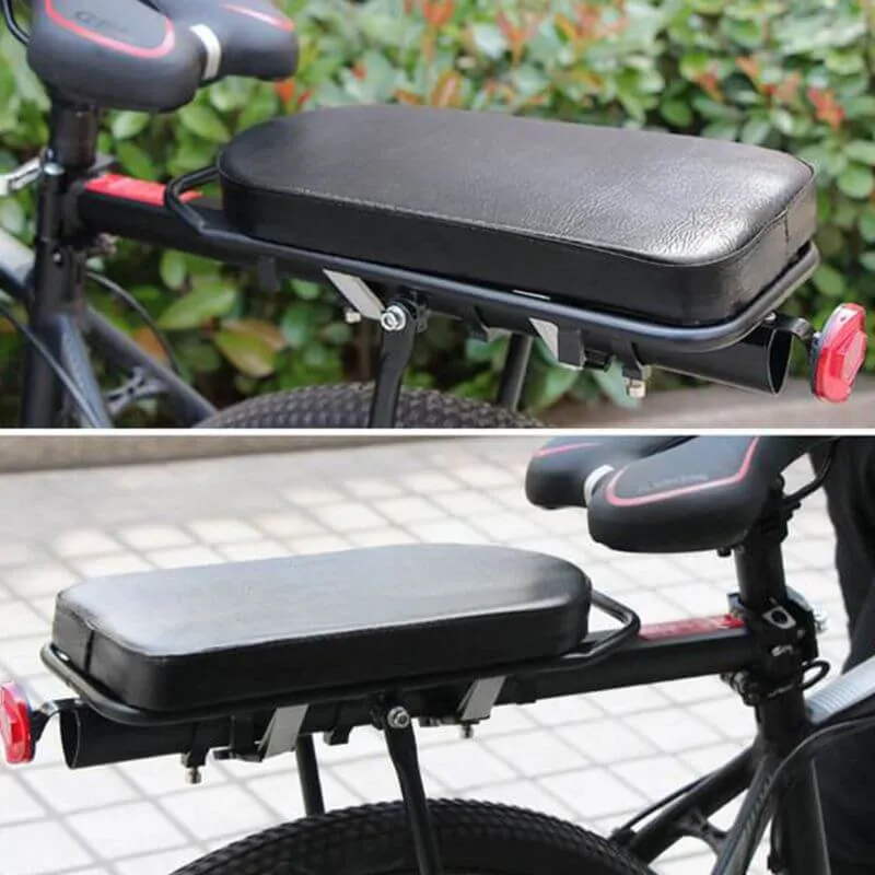 RearCushion™ | Siege velo porte bagage avec rembourrage épais et assise confortable