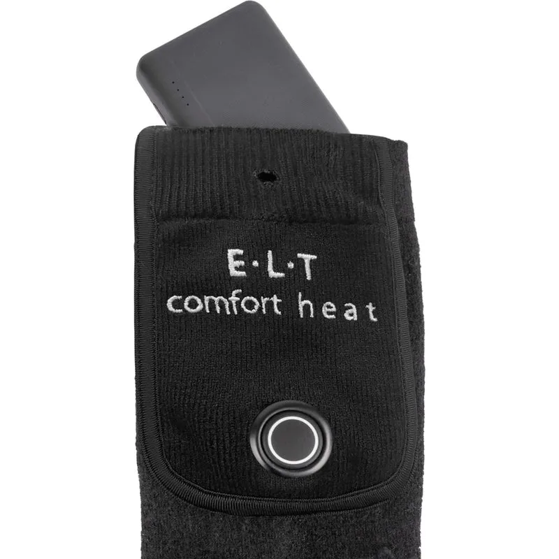 ELT Chaussettes Chauffantes Comfort Heat Noir