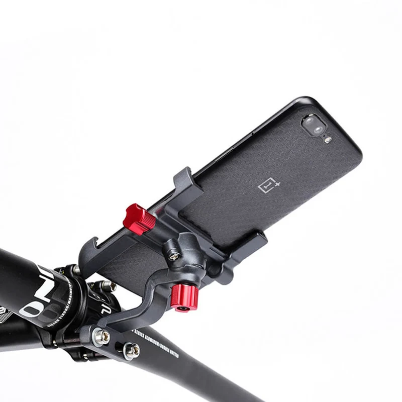 AdjustaPhone™ | Support telephone velo avec maintien à quatre griffes et rotation 360°