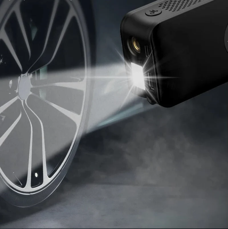PortAirCompressor™ | Pompe velo electrique multifonctionnelle et rechargeable