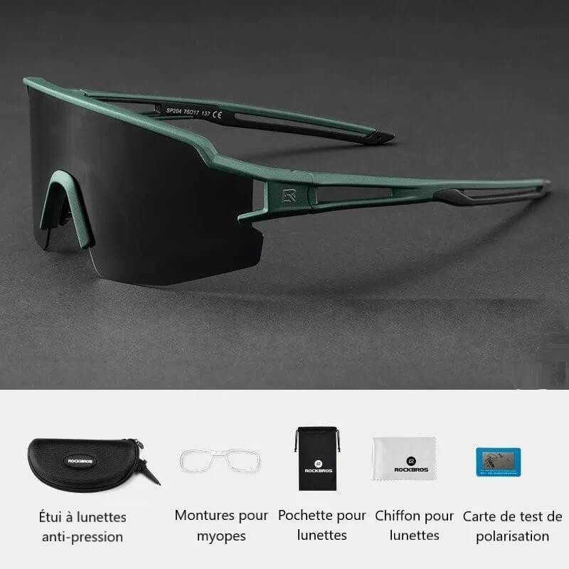 RacBikeGlasses™ | Lunette velo photochromique avec protection UV