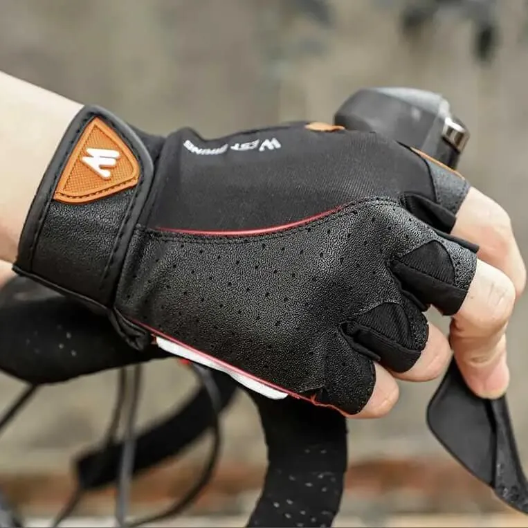 HalfFingerGloves™ | Gants velo demi-doigts respirants avec rembourrage antidérapant