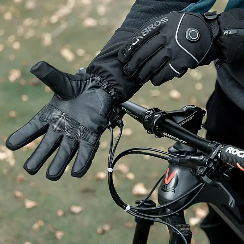 HeatedBikeGloves™ | Gants chauffants velo imperméables avec température réglable