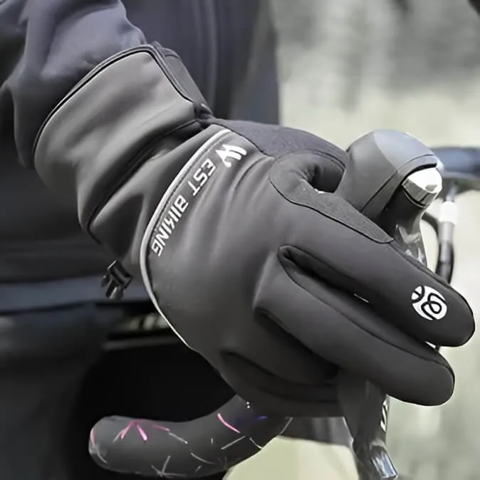 WinterCyclingGloves™ | Gants velo hiver thermiques, imperméables et tactiles