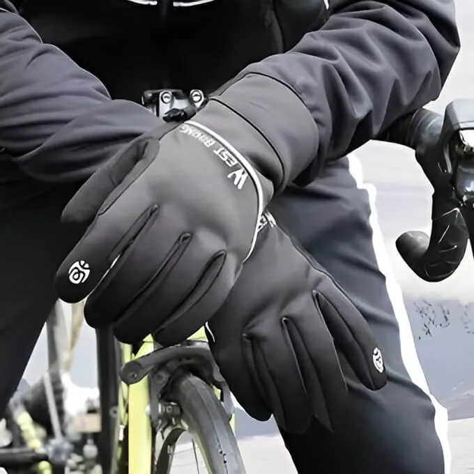 WinterCyclingGloves™ | Gants velo hiver thermiques, imperméables et tactiles