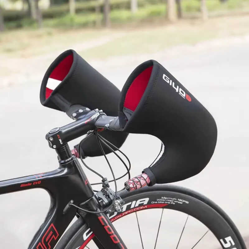 HandlebarWinterCover™ | Manchons velo thermiques imperméables et coupe-vent pour guidon