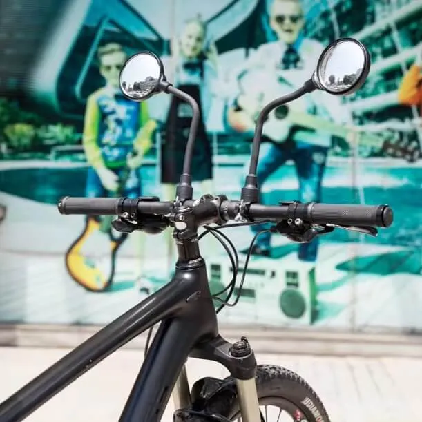 HandlebarBikeMirror™ | Retroviseur velo 360° avec tuyau flexible et ajustable