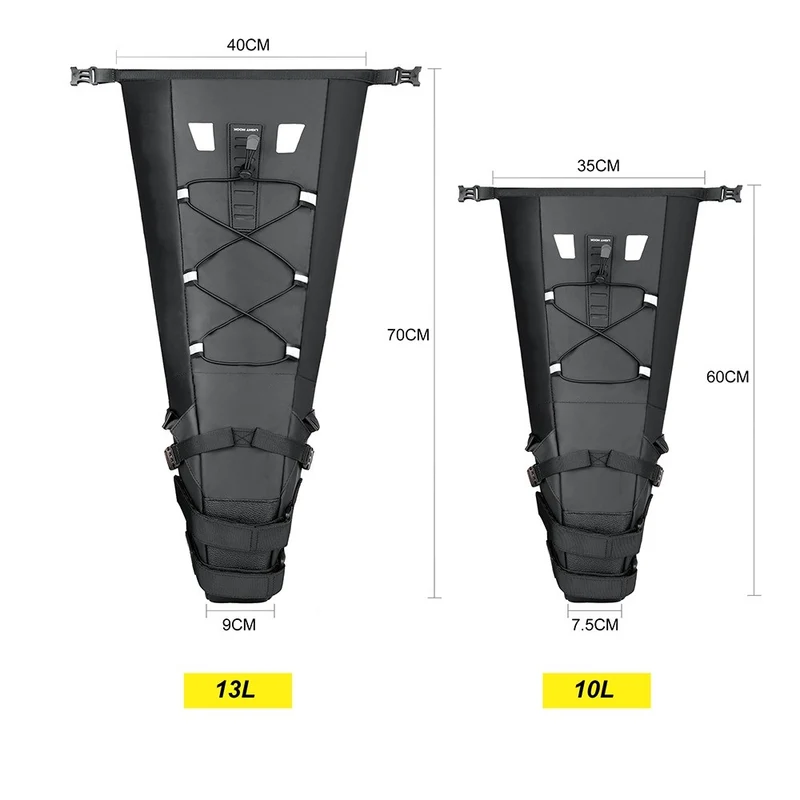 ProofSaddleLargeBag™ | Sacoche de selle 10/13L étanche et résistante à l’usure