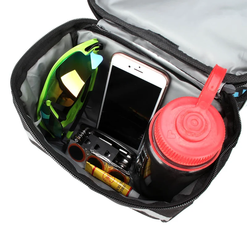 ProofTouchPouch™ | Sacoche guidon vélo avec écran tactile et design étanche
