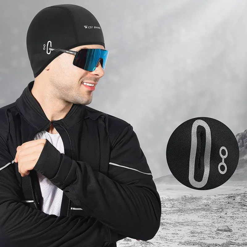 BikeProHat™ | Sous casque velo thermique confortable et anti-froid