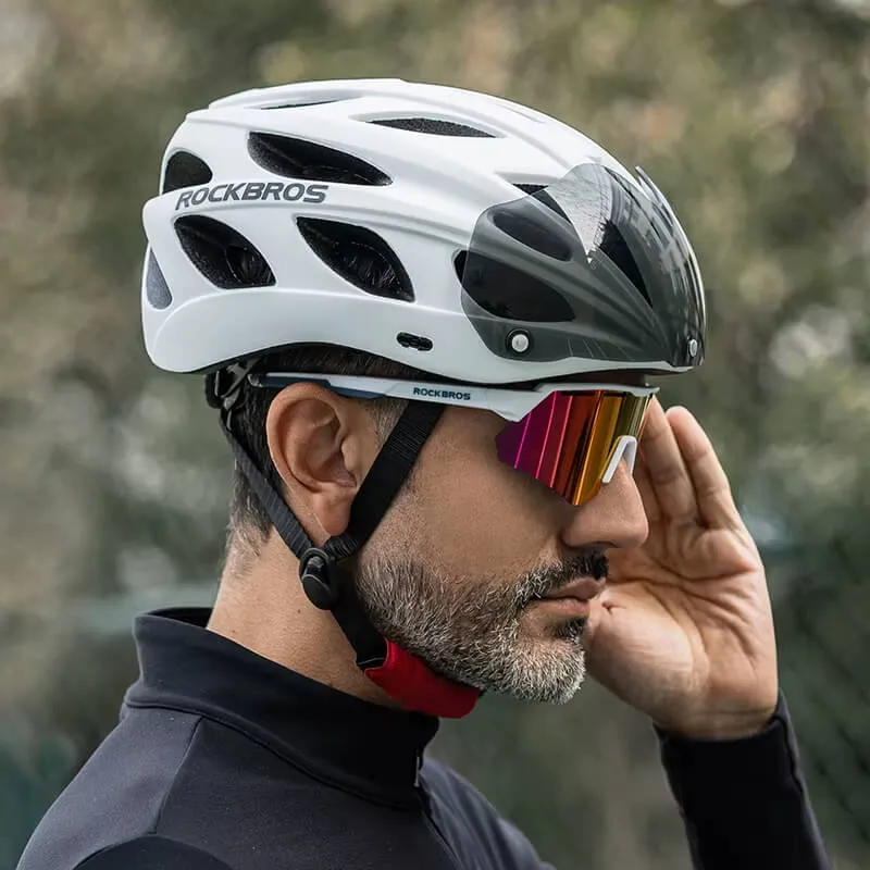CyclHelmet™ | Casque velo avec visière magnétique intégrée et protection renforcée