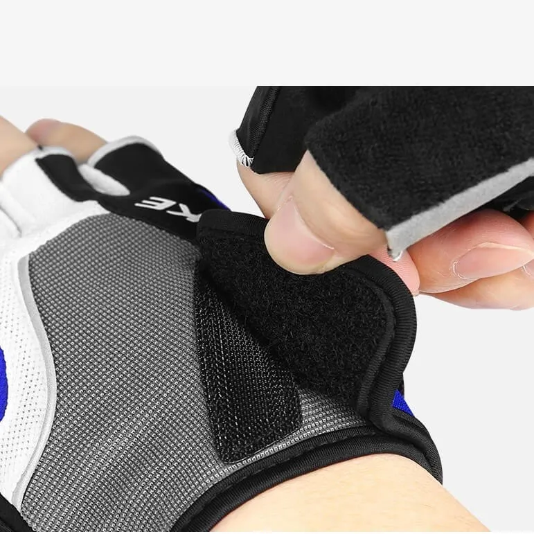 CycleHalfFingerGloves™ | Gants velo demi-doigt avec coussinets en gel antichoc