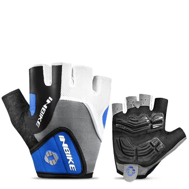 CycleHalfFingerGloves™ | Gants velo demi-doigt avec coussinets en gel antichoc