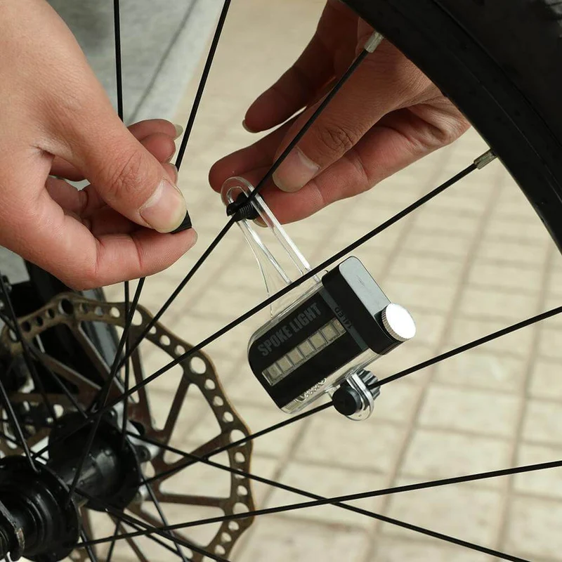 BikeSpokeLight™ | Eclairage velo multicolore et automatique