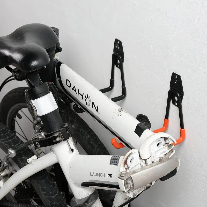 BikeBuddy™ | Support velo mural horizontal avec revêtement anti-rayures