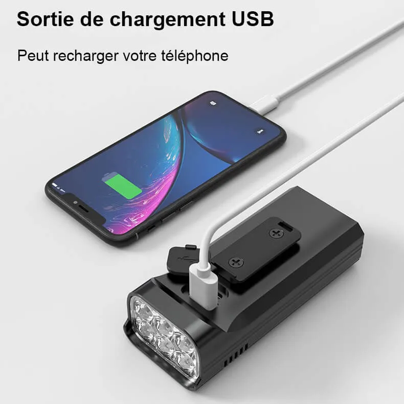 LiteRider™ | Eclairage velo rechargeable et étanche