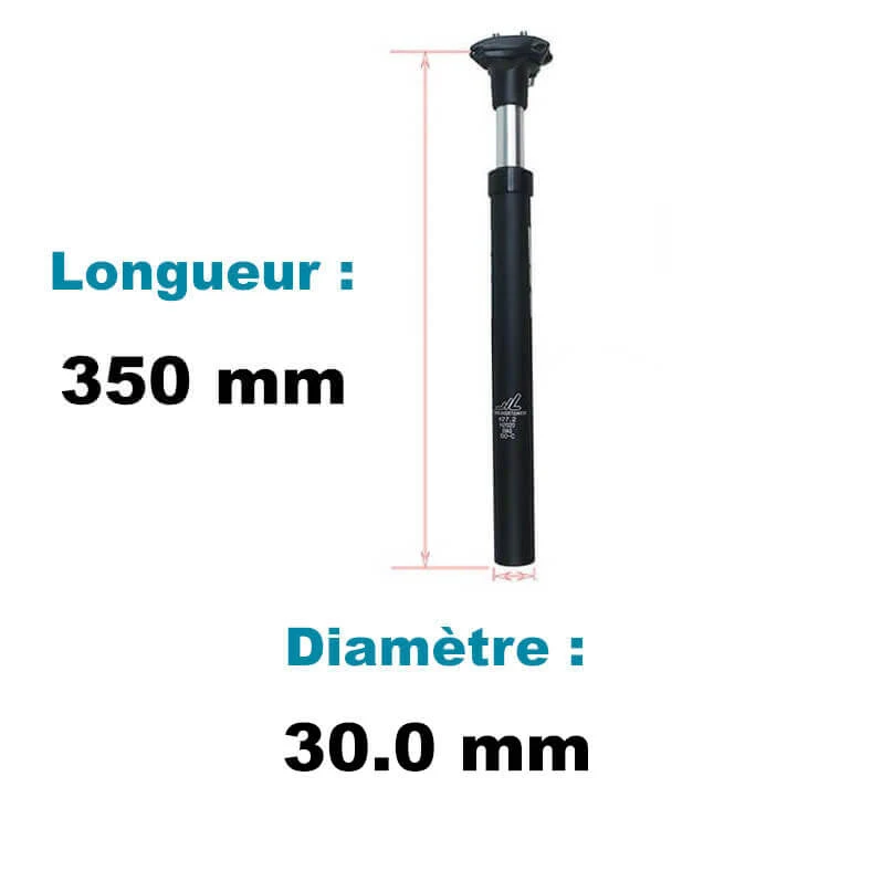 SeatDamper™ | Tige de selle suspendue avec confort amélioré et absorption des chocs
