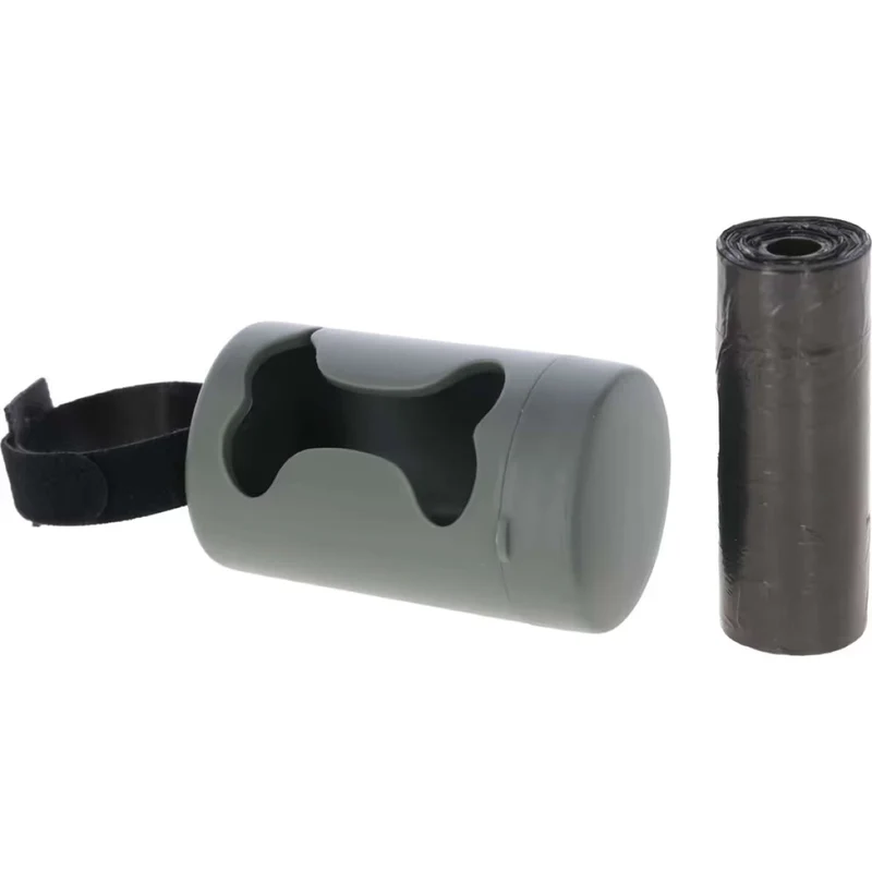 Kerbl Support pour Sac Ramasse Crottes Gris/vert