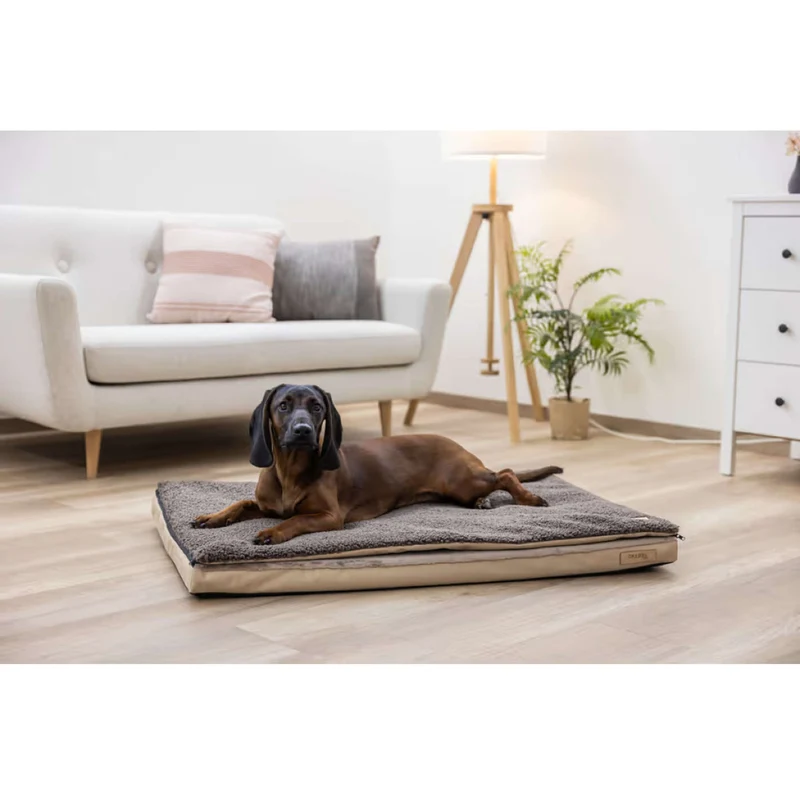Kerbl Matelas pour Chien 2 en 1 Maaron/beige