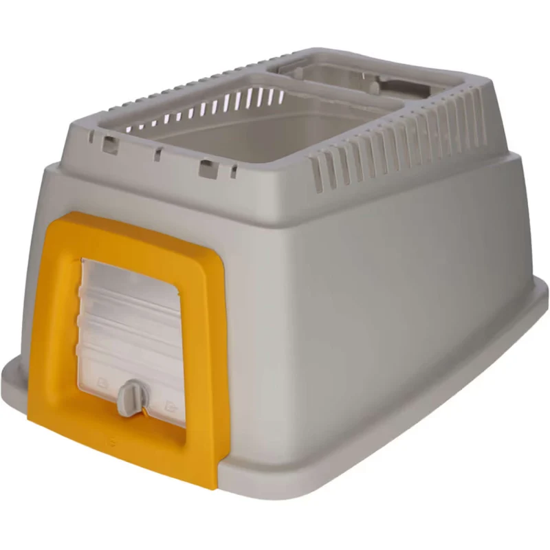 Kerbl Abri à Lapin Plastique Gris/Orange