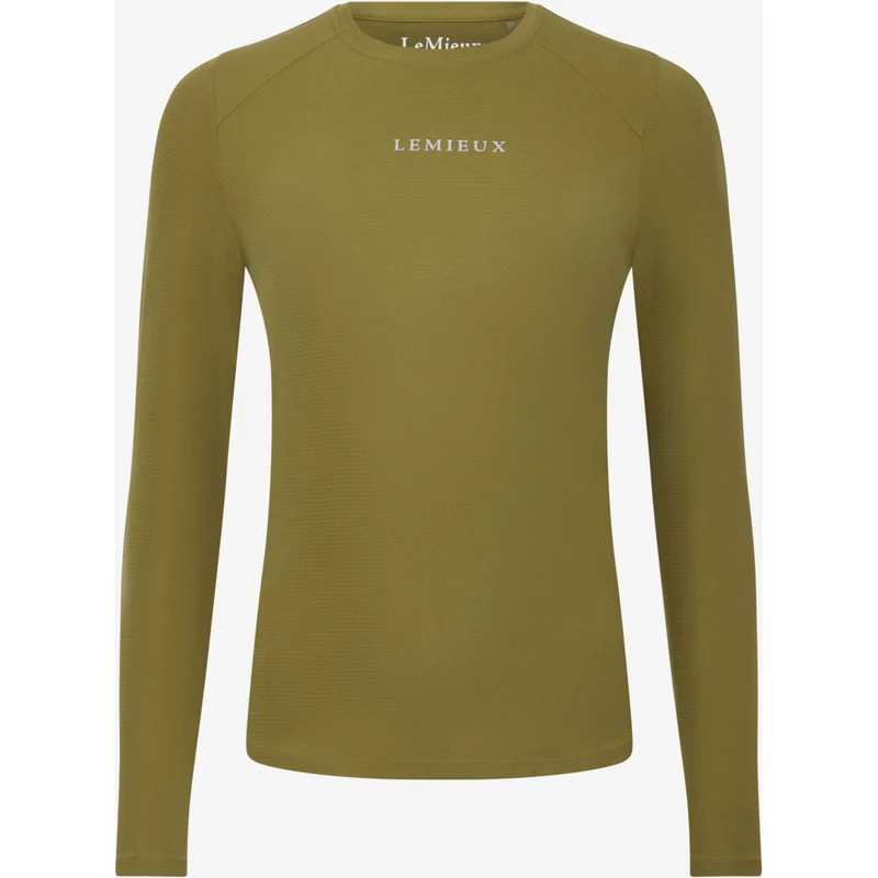 LeMieux Baselayer Sports Tee Longues Manches Gooseberry