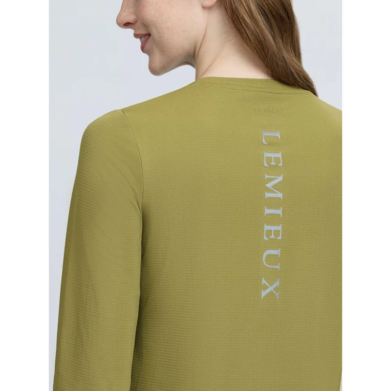 LeMieux Baselayer Sports Tee Longues Manches Gooseberry