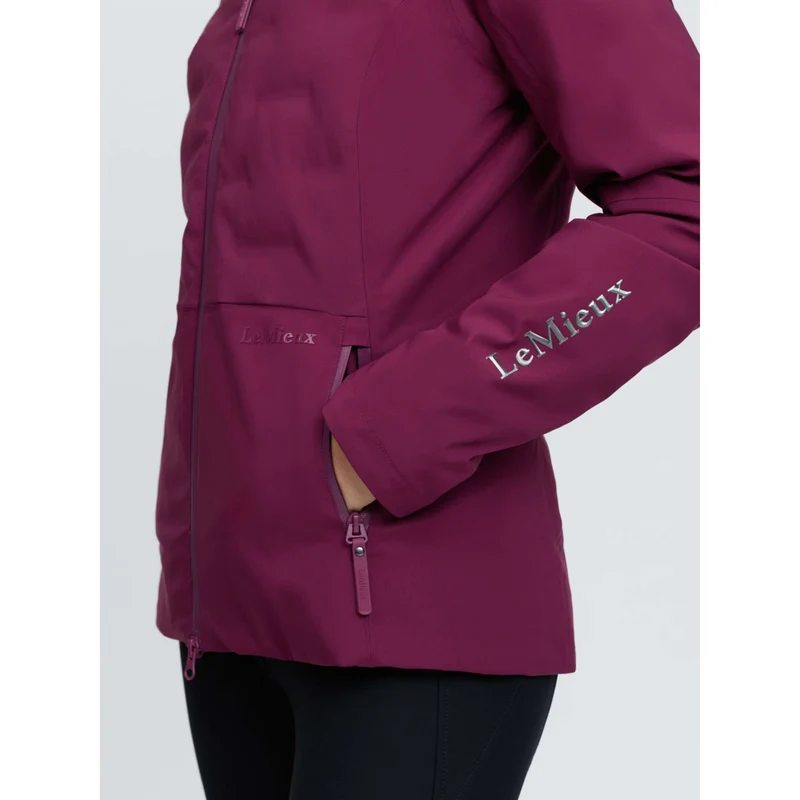 LeMieux Blouson Brooke 3-in-1 Waterproof Hybrid Blackberry