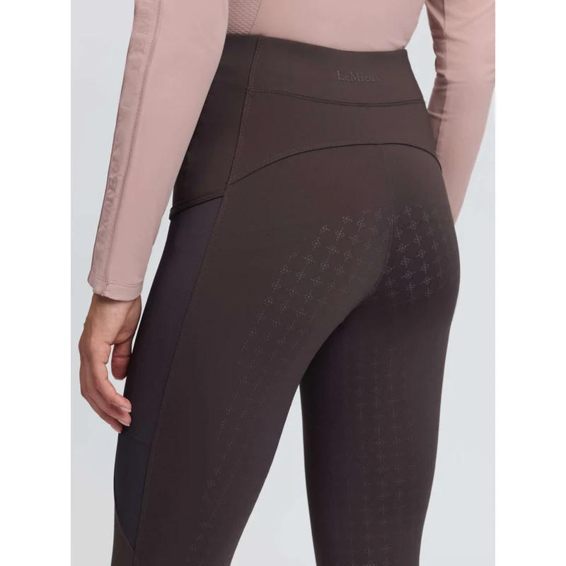 LeMieux Legging d'Équitation Naomi Full Grip Cocoa