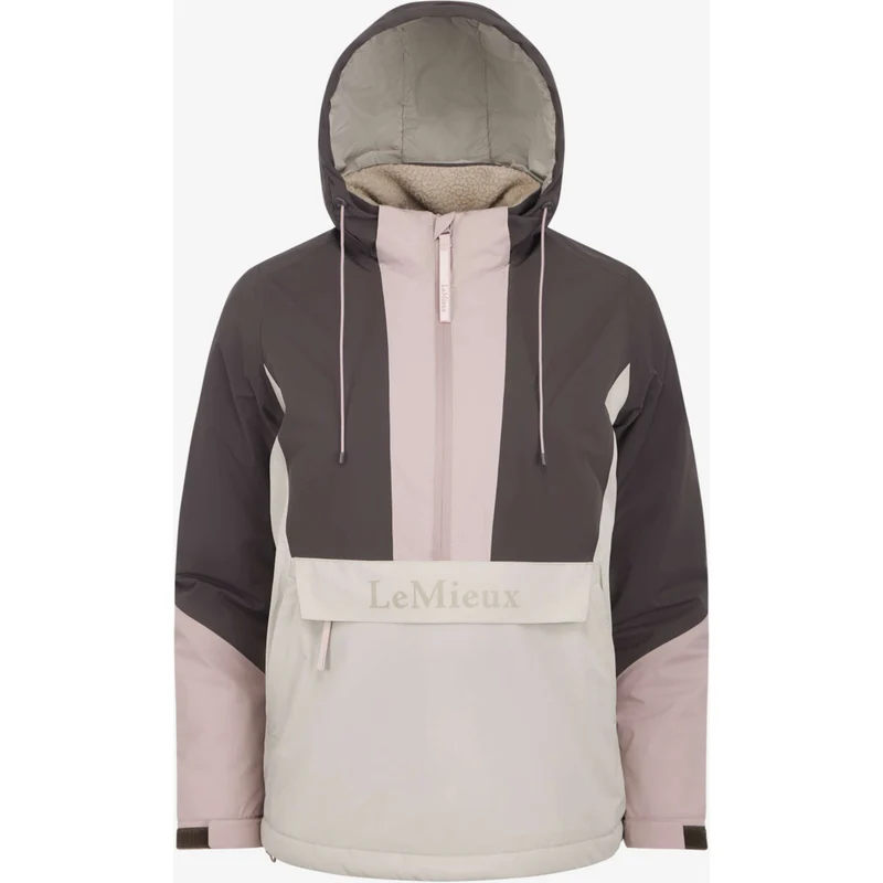 LeMieux Veste Phoebe Half Zip Waterproof Anorak Wild Rose