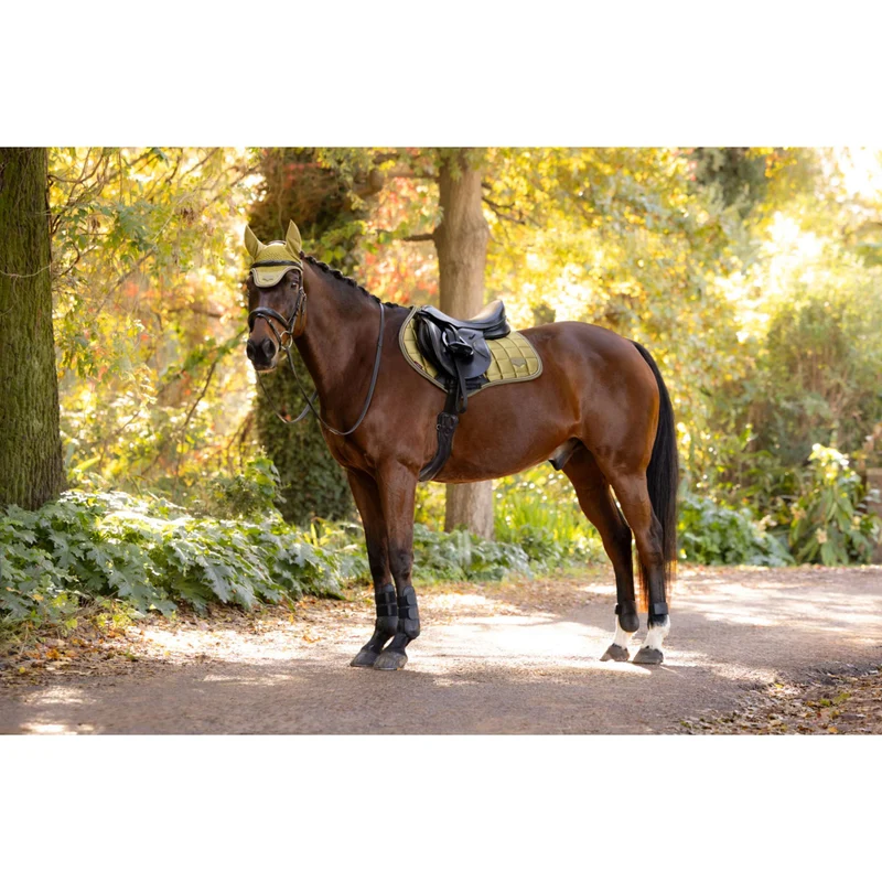 LeMieux Tapis de Selle Loire Classic Close Contact Square de Saut Gooseberry