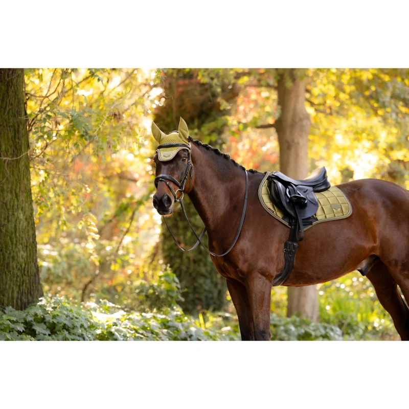 LeMieux Tapis de Selle Loire Classic Close Contact Square de Saut Gooseberry