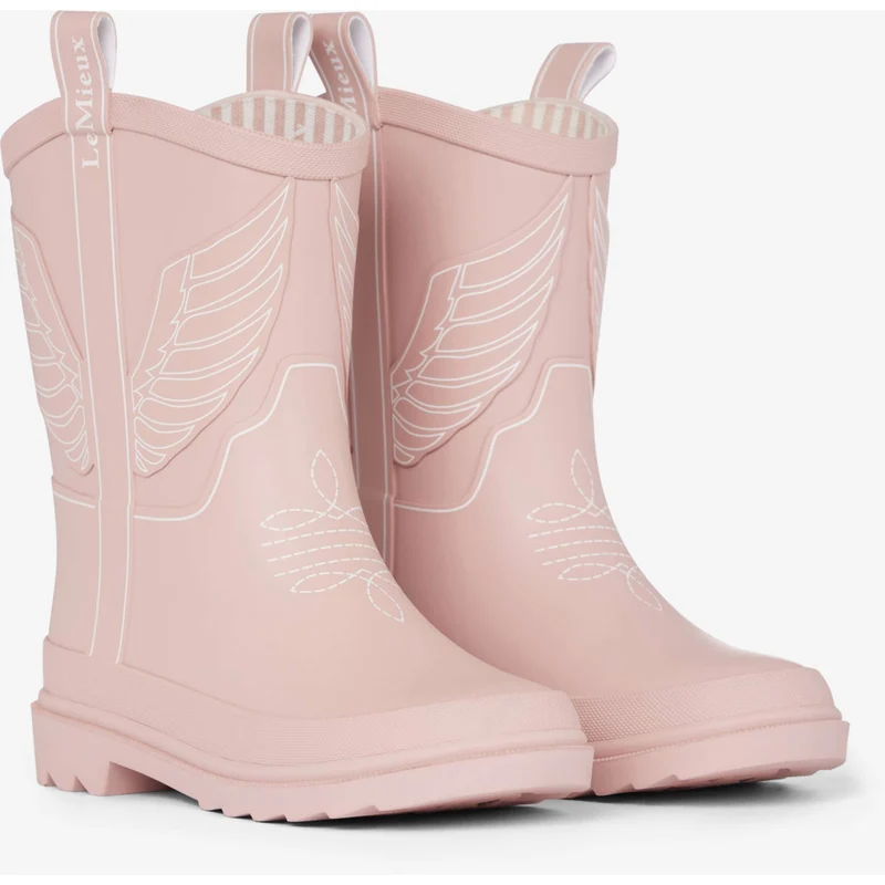 LeMieux Bottes de pluie Splash Welly Kids Rose
