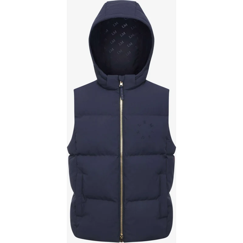 LeMieux Bodychauffant Joey Hooded Kids Marine