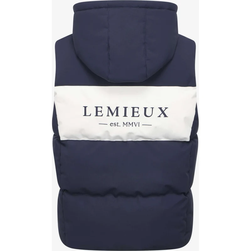 LeMieux Bodychauffant Joey Hooded Kids Marine