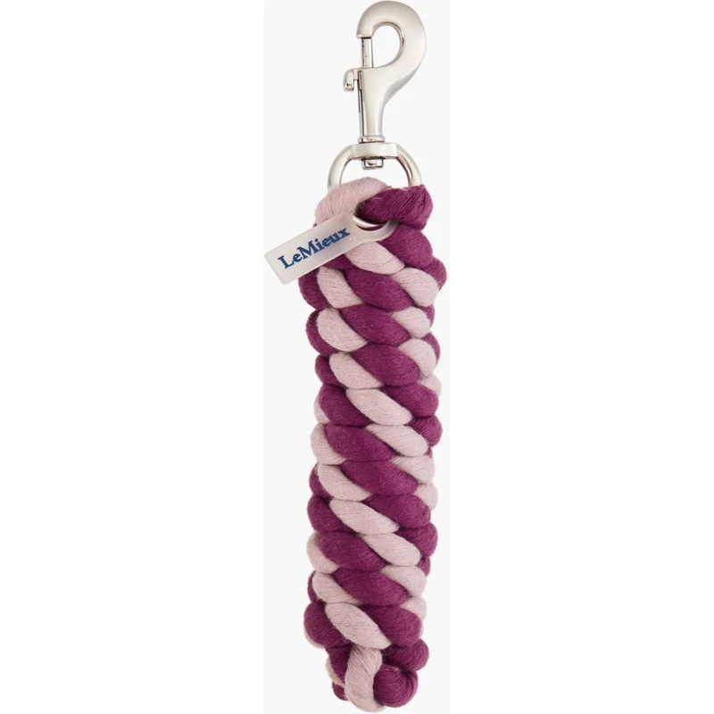 LeMieux Corde pour Licol Polycotton Blackberry/Wild Rose