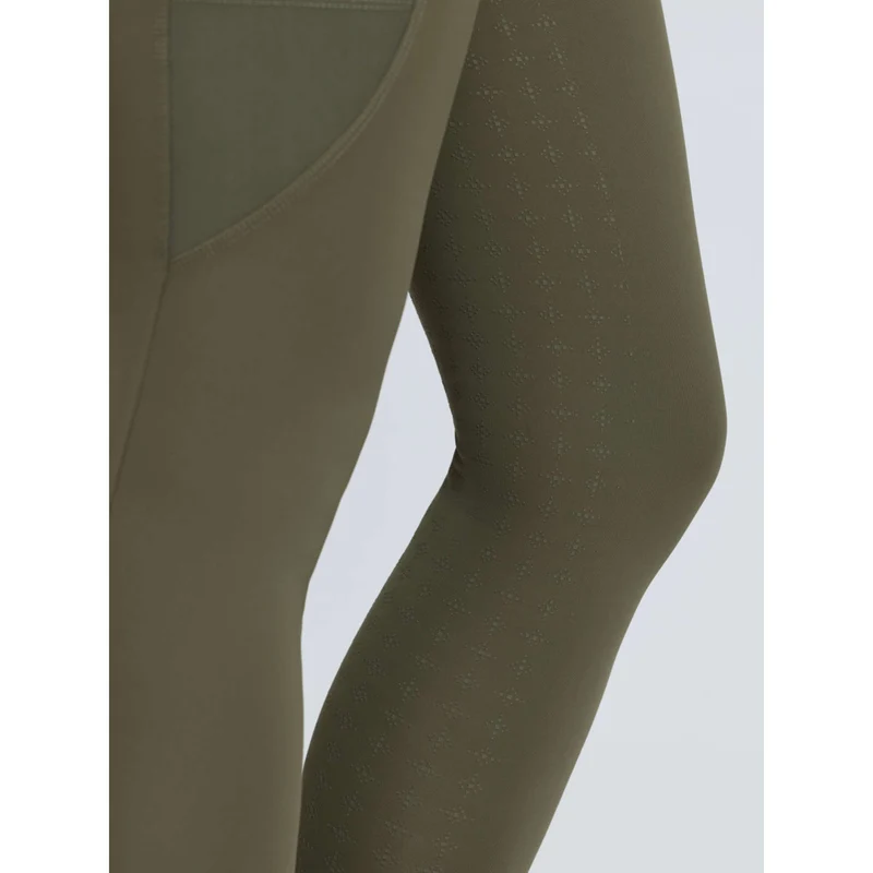 LeMieux Legging d'Équitation Naomi Full Grip Willow Green