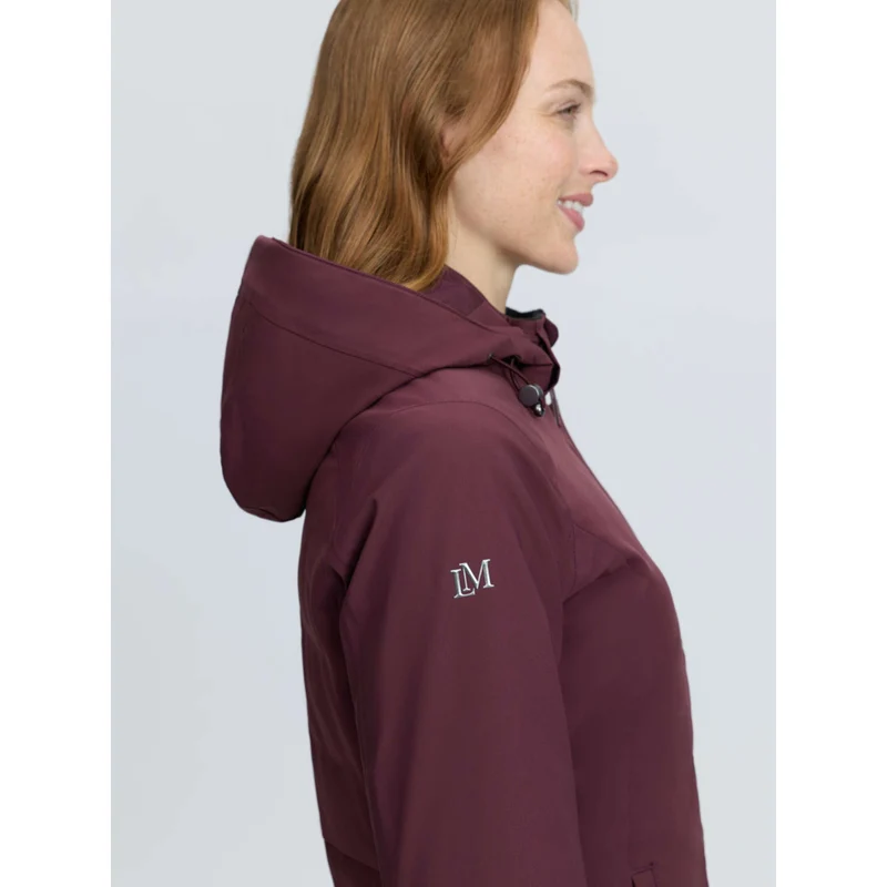 LeMieux Veste Longue Erin Waterproof Padded Bramble